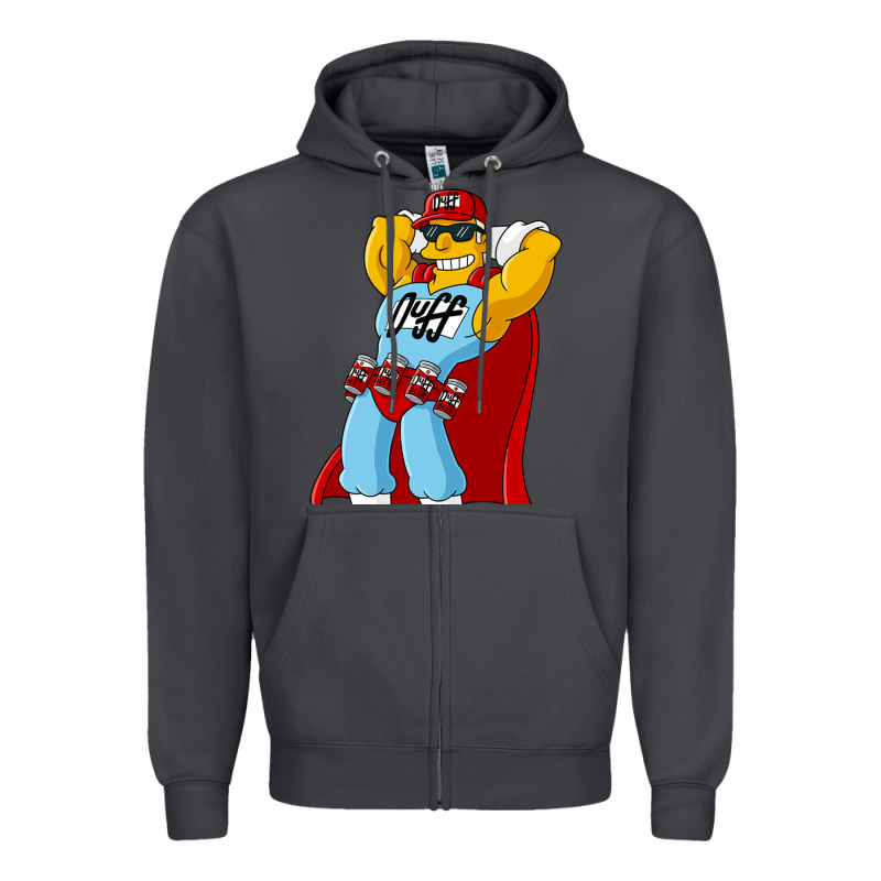 The Simpsons Duff Beer Zipper Hoodie by artisFamous | Teevron