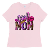 Bubblegum Pink Cool mom Mother's Day Ladies Tee - FaDigitalArtStudio