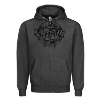 Charcoal Heather the pogues Zipper Hoodie - artisFamous