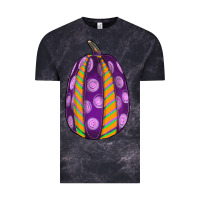 Cloud Black watercolor halloween pumpkin Vintage Tee - RanaPortraitStore