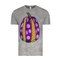 Cloud Rock watercolor halloween pumpkin Vintage Tee - RanaPortraitStore
