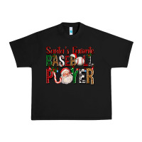 Black santa's favorite baseball player for christmas Urban Heavy Tee - FaDigitalArtStudio