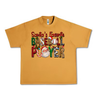Peanut Butter santa's favorite baseball player for christmas Urban Heavy Tee - FaDigitalArtStudio