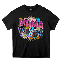 Black Mama vibes Mother's Day Heavy Core Tee - CowGirlArtShop