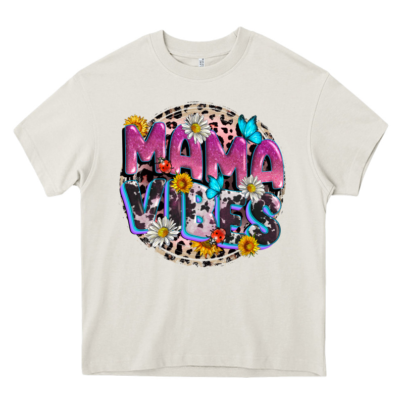 Mama Vibes Mother's Day Heavy Core Tee by CowGirlArtShop | Teevron