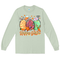 Matcha Happy Easter Eggs Nurse Long Sleeve Tee - LillyAllenDesigns