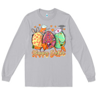 Moon Dust Happy Easter Eggs Nurse Long Sleeve Tee - LillyAllenDesigns