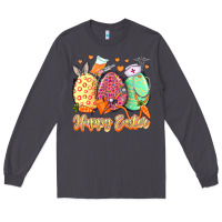 Smoke Happy Easter Eggs Nurse Long Sleeve Tee - LillyAllenDesigns