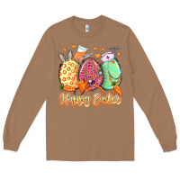 Toasted Coconut Happy Easter Eggs Nurse Long Sleeve Tee - LillyAllenDesigns