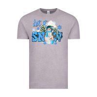 Vintage Zinc let it snow christmas Vintage Tee - FaDigitalArtStudio