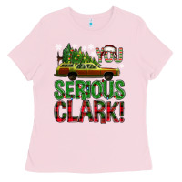 Bubblegum Pink you serious clark with vacation car bbs Ladies Tee - BundleAndBundleShop