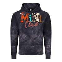 Cloud Black Mini Claus Vintage Hoodie - CowhideDigitalArt