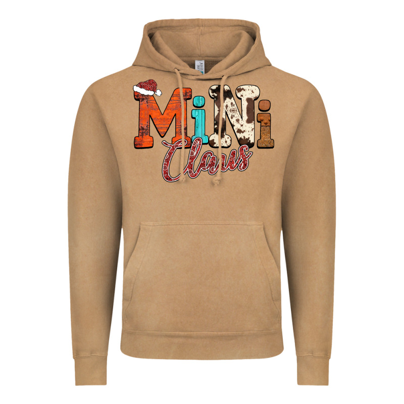 Mini Claus Vintage Hoodie by CowhideDigitalArt | Teevron