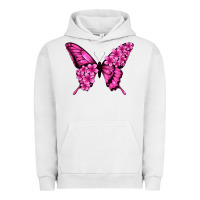 Pigment Lunar Rock floral pink butterfly Urban Hoodie - Jasminsmagicworld