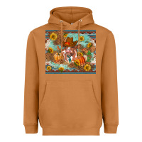 Meerkat Fall heifer cow Heavyweight Hoodie - RanaPortraitStore