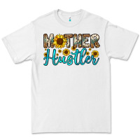 White mother hustler Premium Tee - OliviaCreatesArt