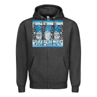 Charcoal Heather hello winter gnome Zipper Hoodie - JahusDesignShop