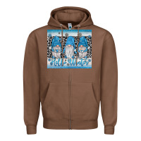 Chestnut hello winter gnome Zipper Hoodie - JahusDesignShop