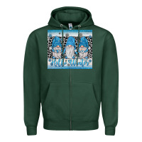 Sports Green hello winter gnome Zipper Hoodie - JahusDesignShop