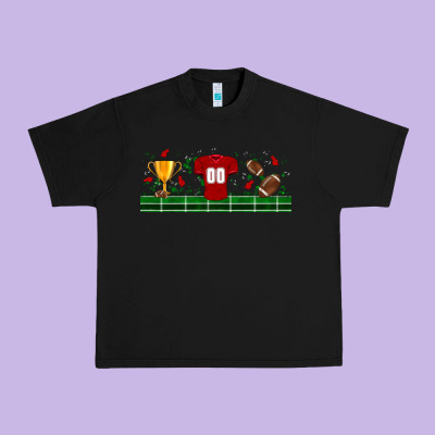Trophy Cup American Football Uniform Libbey Glass Urban Heavy Tee Designed By Bundleandbundleshop