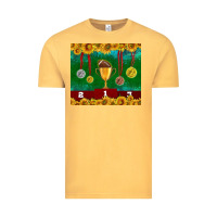 Vintage Mustard american football trophy cup and medal tumbler Vintage Tee - BundleAndBundleShop