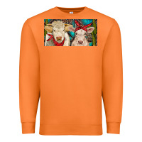 Carrot Charolais bull and calf Premium Sweatshirt - RanaPortraitStore