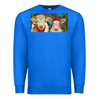 True Royal Charolais bull and calf Premium Sweatshirt - RanaPortraitStore
