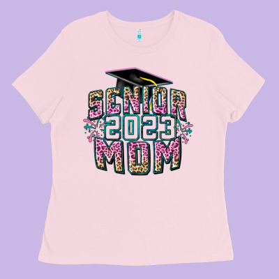 Senior 2023 Mom Mother's Day Ladies Tee Designed By Fadigitalartstudio