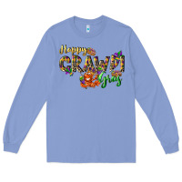 Colony Blue Happy crawdi Gras Long Sleeve Tee - LillyAllenDesigns