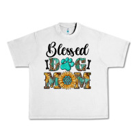 Lunar Rock Blessed dog mom Urban Heavy Tee - RanaPortraitStore