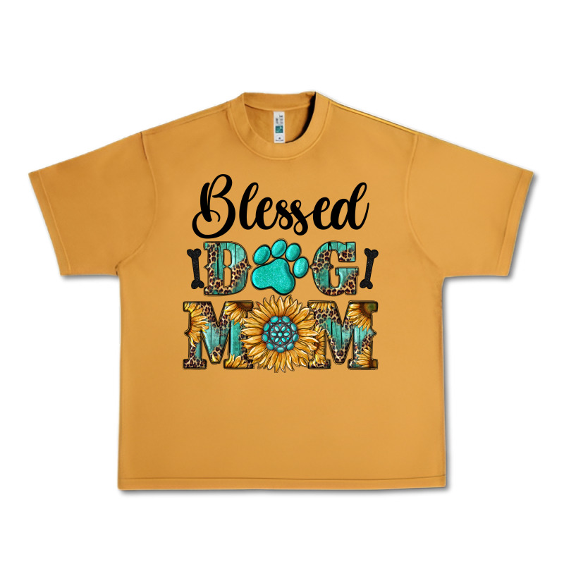 Blessed Dog Mom Urban Heavy Tee by RanaPortraitStore | Teevron