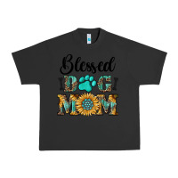 Pigment Black Blessed dog mom Urban Heavy Tee - RanaPortraitStore