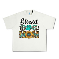 Pistachio Blessed dog mom Urban Heavy Tee - RanaPortraitStore