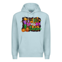Blue Mist it's spooky season halloween Premium Hoodie - Artiststas