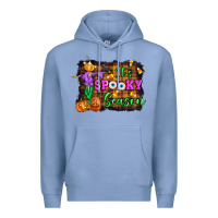 Colony Blue it's spooky season halloween Premium Hoodie - Artiststas