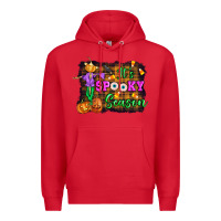 Red it's spooky season halloween Premium Hoodie - Artiststas