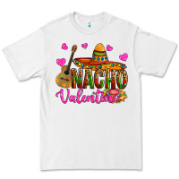 White nacho valentine Premium Tee - OliviaCreatesArt