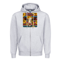 Heather Grey serape hereford coaster Zipper Hoodie - JahusDesignShop