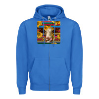 True Royal serape hereford coaster Zipper Hoodie - JahusDesignShop