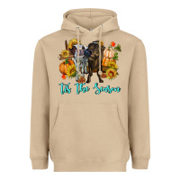 Mushroom Tis The Season Cows Heavyweight Hoodie - RanaPortraitStore