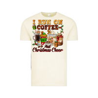 Vintage Arctic i run on coffee and christmas cheer Vintage Tee - FaDigitalArtStudio
