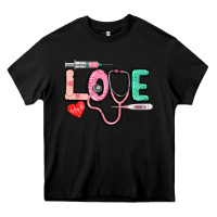 Black love nursing Heavy Core Tee - CowGirlArtShop