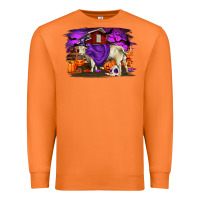 Carrot Charolais Bull Halloween Premium Sweatshirt - RanaPortraitStore