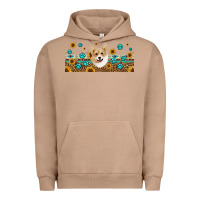 Pigment Burro western corgi dog Urban Hoodie - Jasminsmagicworld
