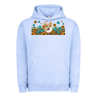 Pigment Grape Ice western corgi dog Urban Hoodie - Jasminsmagicworld