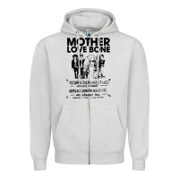 Dove Grey mother love bone Zipper Hoodie - artisFamous