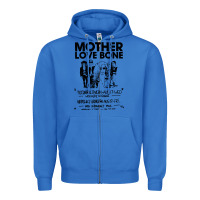 True Royal mother love bone Zipper Hoodie - artisFamous