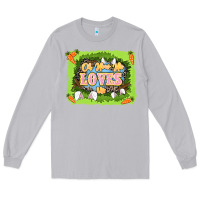 Moon Dust Oh how he loves us Easter Day Long Sleeve Tee - LillyAllenDesigns