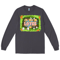 Smoke Oh how he loves us Easter Day Long Sleeve Tee - LillyAllenDesigns