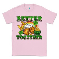 Bubblegum Pink Better together St. Patrick's Day Classic Tee - CowGirlArtShop